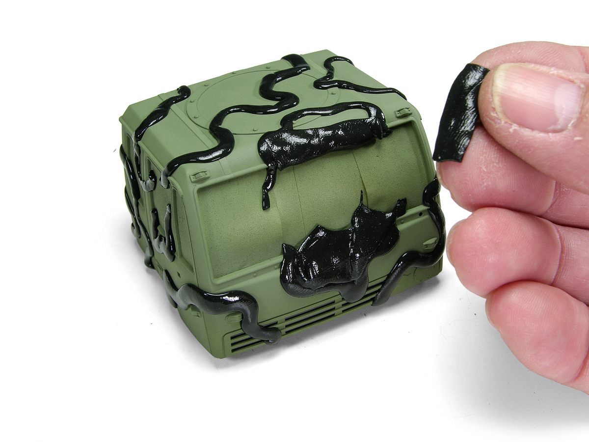 AK Interactive AK8076 CAMOUFLAGE ELASTIC PUTTY 80g – zdjęcie 6