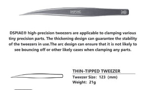 DSPIAE AT-TZ01 Thin-Tipped Tweezer – image 2