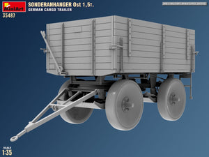 MiniArt 35487 Sonderanhanger 0st 1,5T. German Cargo Trailer 1/35 – zdjęcie 7