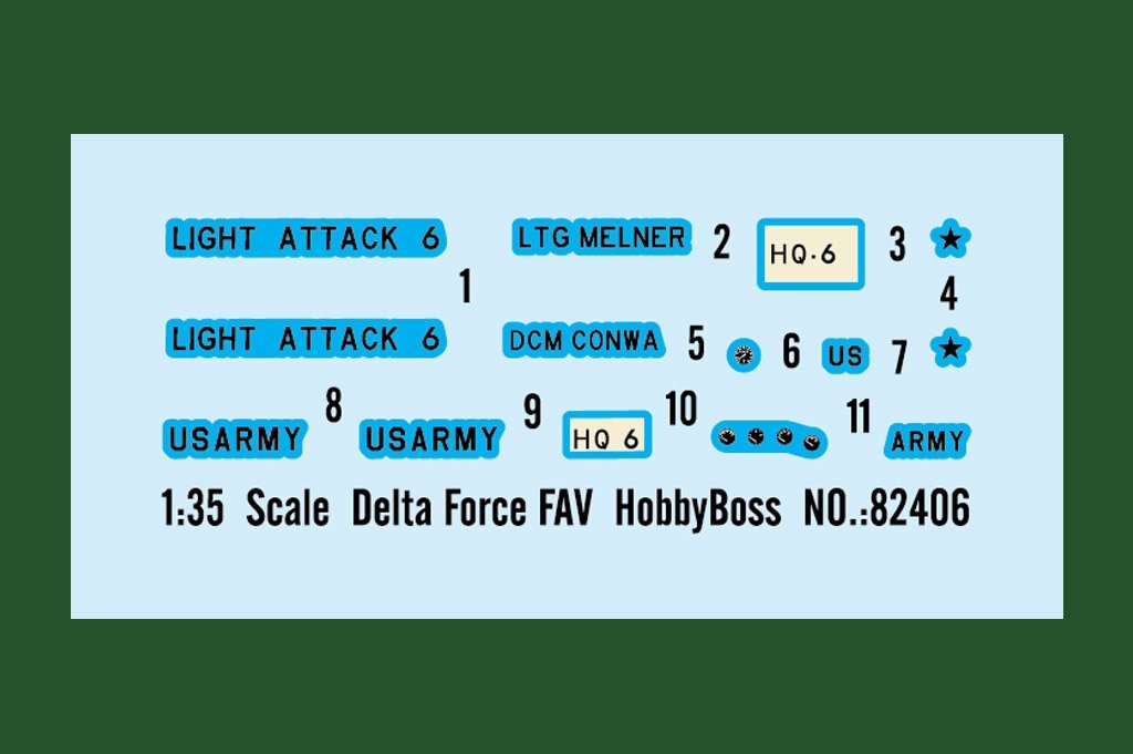 Hobby Boss 82406 Delta Force FAV 1/35 – image 5