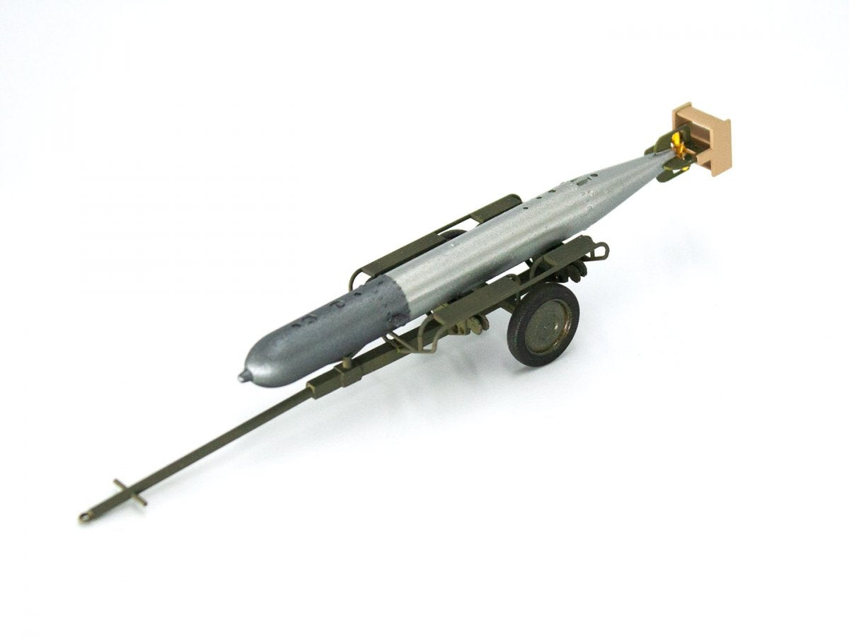 ICM 48404 WWII German Torpedo Trailer 1/48 – zdjęcie 7