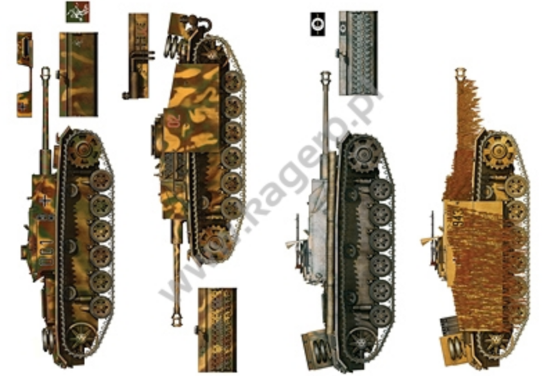 Kagero 7097 Sturmgeschütz III A, B, F, F L43, F/8, G EN/PL – zdjęcie 4