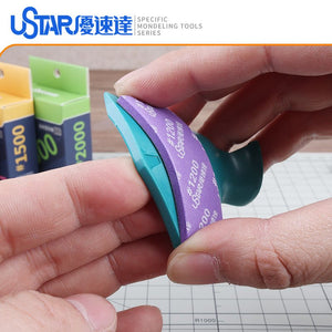 U-Star UA-91656 Soft Sandpaper 600# Sponge – image 4