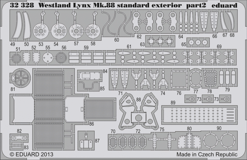 Eduard 32328 Lynx Mk.88 exterior 1/32 Revell – image 2