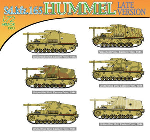 Dragon 7301 Sd.Kfz.165 HUMMEL Late Version 1/72 – zdjęcie 2