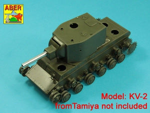 Aber 35L-324 Lufa 152,4mm M-10S do radzieckiego czołgu KW-2 1/35 – zdjęcie 6