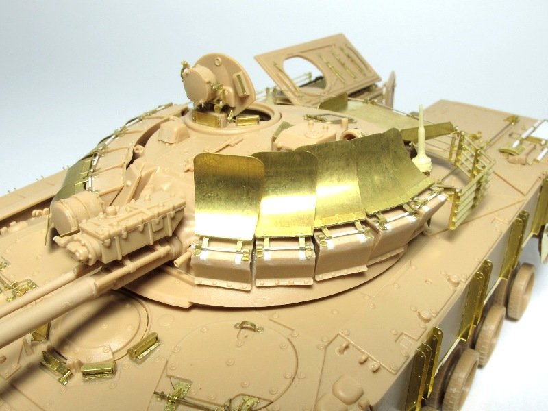 E.T. Model E35-040 Russian BMP-3 IFV w/ Add-On Armor (Basic part) (For TRUMPETER 00365) 1/35 – zdjęcie 4