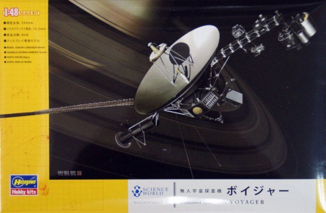 Hasegawa SW02 Unmanned Space Probe VOYAGER 1/48