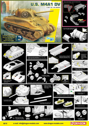 Dragon 6618 U.S. M4A1 DV 1/35 – imagen 2