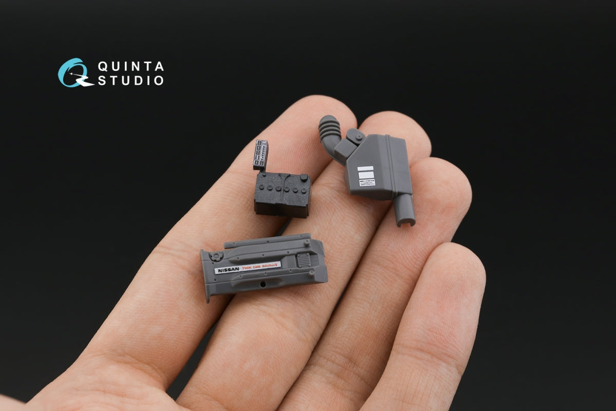 Quinta Studio QD24006 Nissan Skyline GT-R R32 3D-Printed &amp;amp; colored Interior on decal paper (Tamiya) 1/24 – image 10