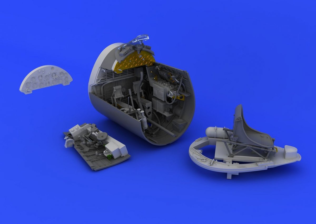Eduard 632053 F4U-1A cockpit 1/32 Tamiya – zdjęcie 3
