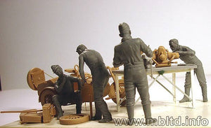 Master Box 3560 German motocycle repair team 1/35 – zdjęcie 7