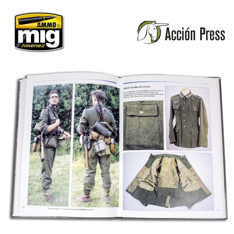 AMMO of Mig Jimenez EURO0026 GERMAN ARMY UNIFORMS - HEER (1933-1945) Englis – image 10