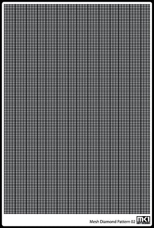 KA Models KA-00004 DIAMOND PATTERN MESH B 0.4mm X 0.7mm – image 5