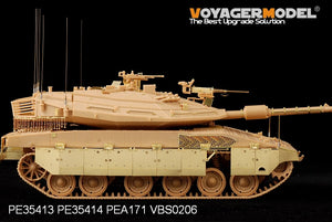 Voyager Model PE35414 Modern Merkava Mk.IV LIC MBT side skirt For ACADEMY 13227 1/35 – immagine 2