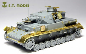 E.T. Model E72-007 WWII German Pz.Kpfw.IV Ausf. F1 For DRAGON 7321 1/72 – zdjęcie 6