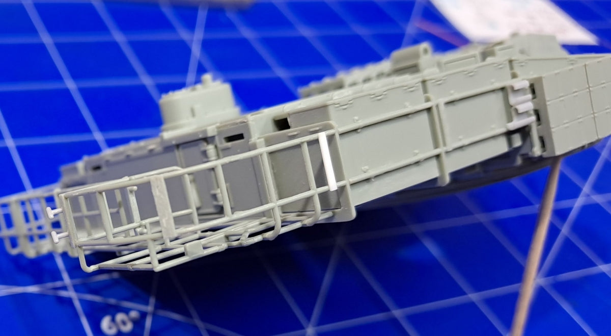 Eureka XXL ER-3575 K2 Black Panther MBT Towing Cables &amp;amp; Holders (Academy) 1/35 – zdjęcie 17