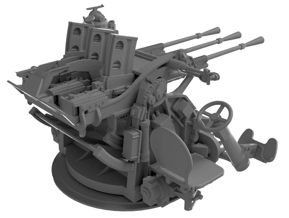 Pit-Road G47 IJN Type 96 25mm Triple AA Gun 1/35 – zdjęcie 7