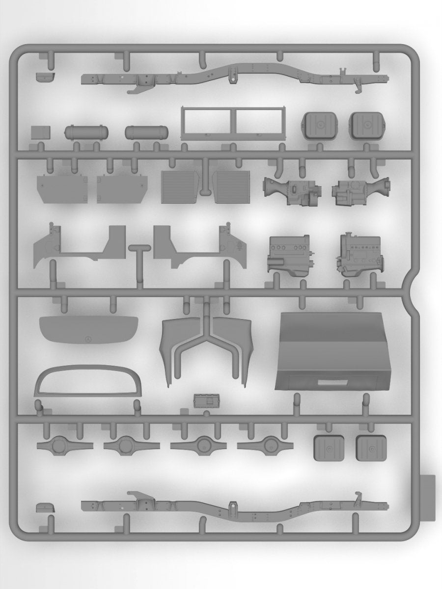 ICM 35138 Unimog S 404 Krankenwagen German Military Ambulance 1/35 – image 5