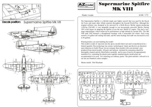 AZ Model AZ7380 Spitfire Mk.VIII RAAF 1/72 – image 5