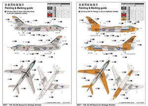 Trumpeter 02871 EA-3B Skywarrior Strategic Bomber – zdjęcie 3