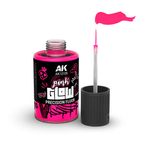 AK Interactive AK12109 PINK GLOW PRECISION FLUOR 30ml – imagen 2