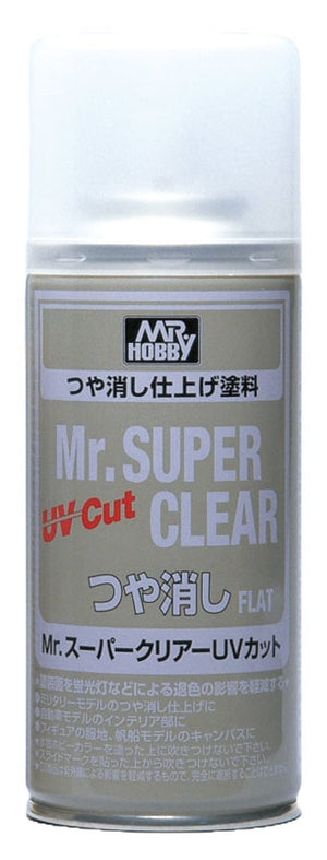 Mr.Hobby B-523 Mr. Super Clear UV Cut Flat Spray MATT