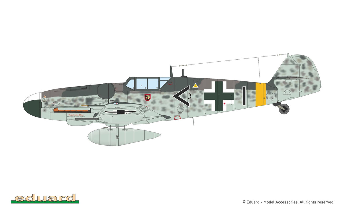 Eduard 84215 Messerschmitt Bf-109 G-5 1/48 – obrázek 4