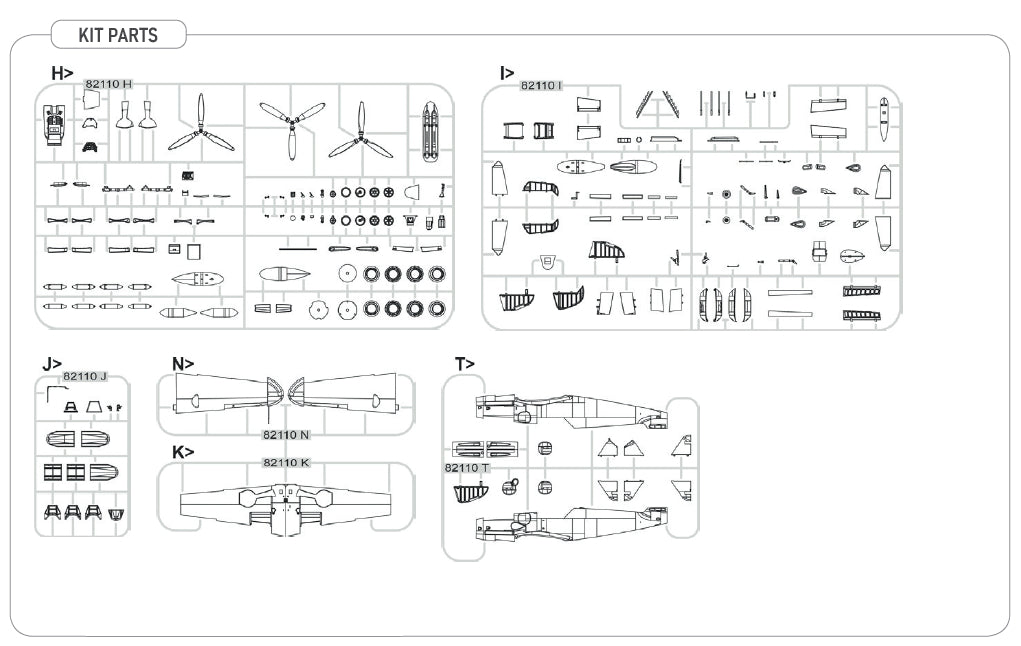 Eduard 84215 Messerschmitt Bf-109 G-5 1/48 – obrázek 8