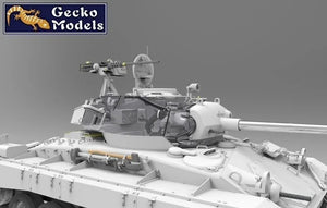 Gecko Models 16GM0038 US M24 Light Tank Chaffee WWII Version 1/16 – imagen 15