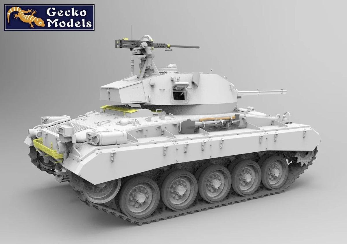 Gecko Models 16GM0038 US M24 Light Tank Chaffee WWII Version 1/16 – imagen 3