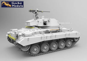 Gecko Models 16GM0038 US M24 Light Tank Chaffee WWII Version 1/16 – imagen 3