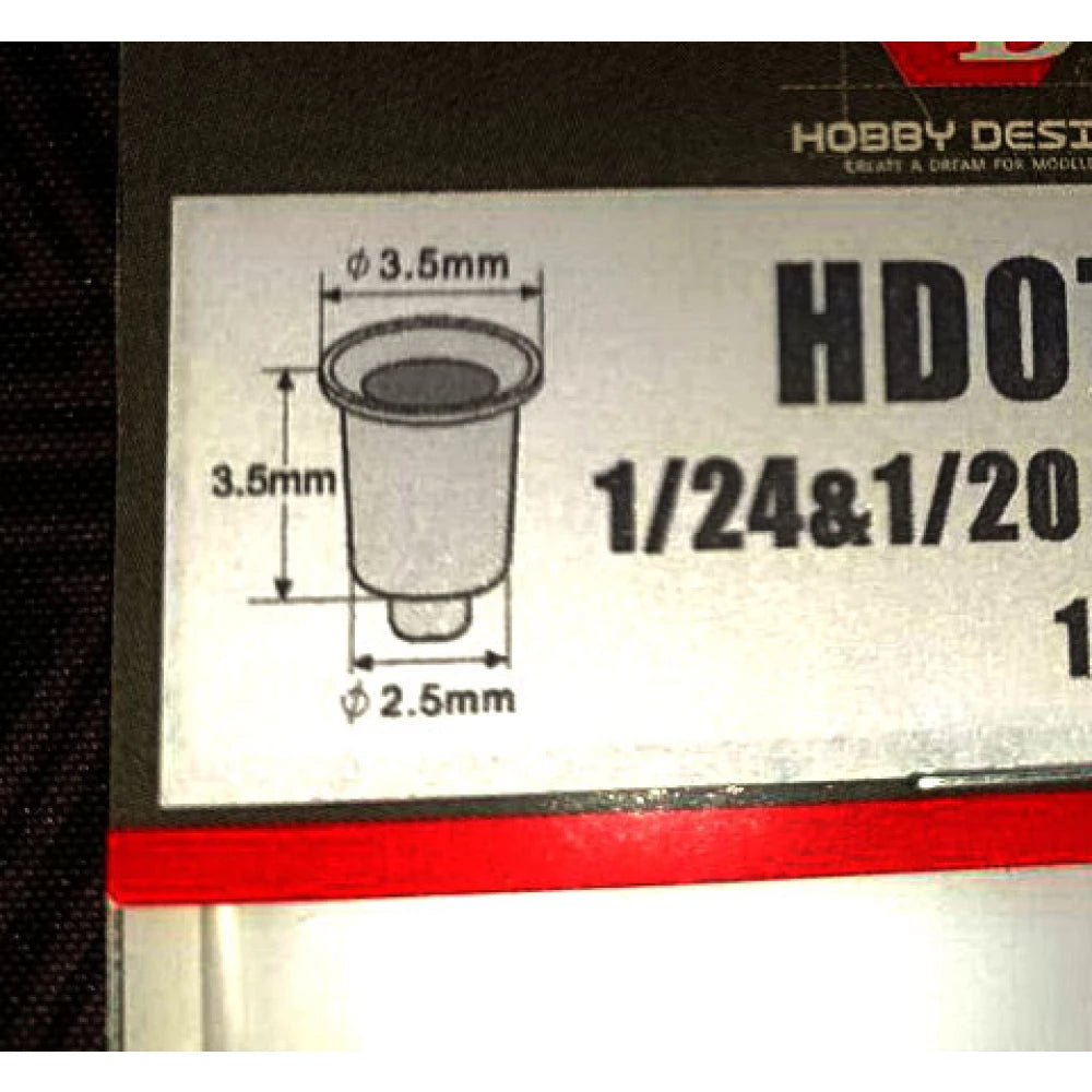 Hobby Design HD07-0101 Inlet Trumpet 1/24 – zdjęcie 2