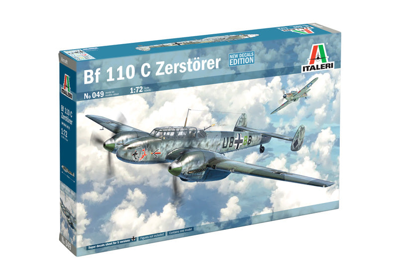 Italeri 0049 Bf 110 C Zerstorer 1/72 – obrázek 2
