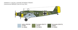 Italeri 0102 Junker Ju-52/3m 1/72 – zdjęcie 6