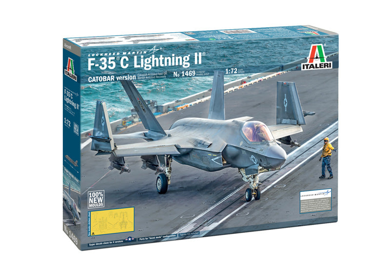 Italeri 1469 F-35C Lightning II CATOBAR version 1/72 – Bild 2