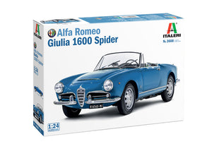 Italeri 3668 Alfa Romeo Giulia 1600 Spider 1/24 – zdjęcie 2
