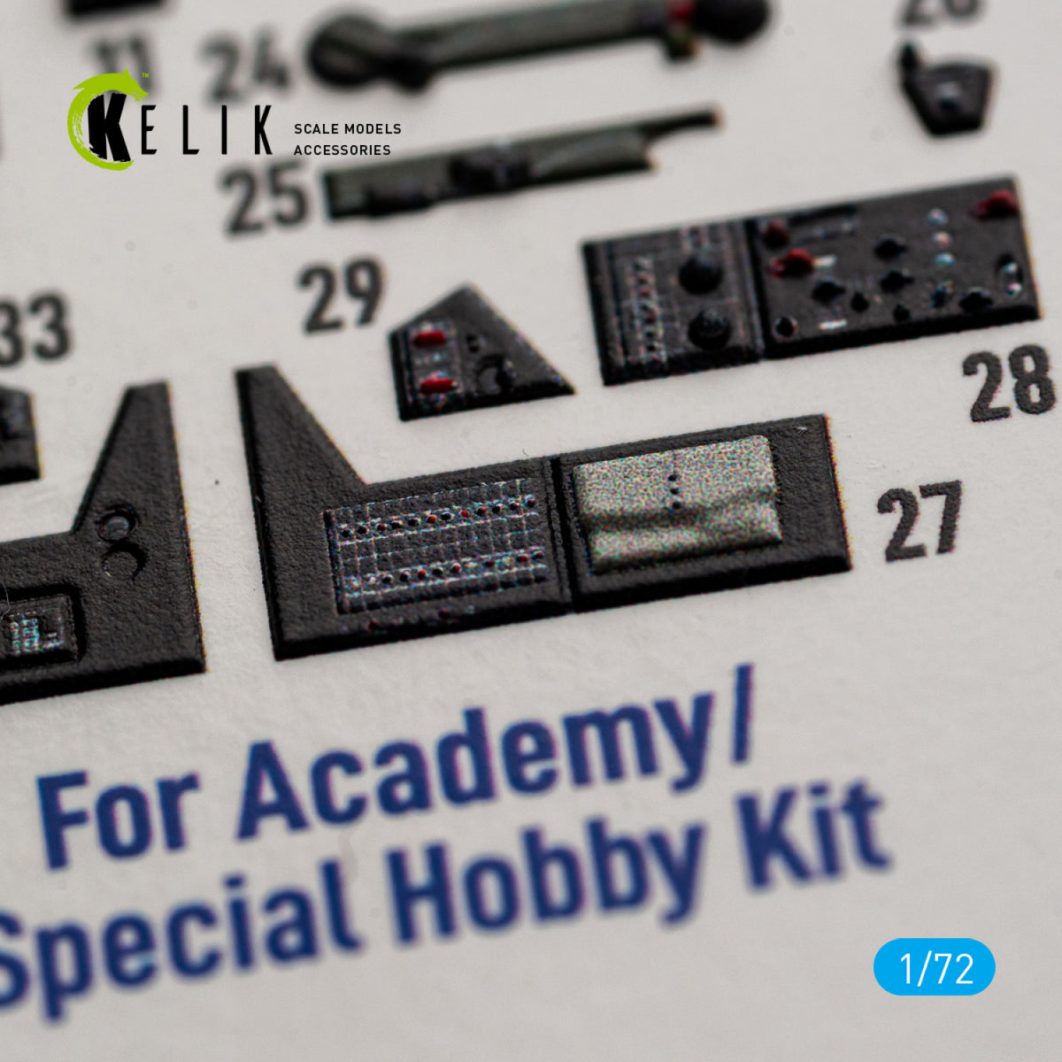 KELIK K72247 Curtiss SB2C-5 Helldiver - Interior 3D Decals (for Academy / Special Hobby Kits) 1/72 – image 6