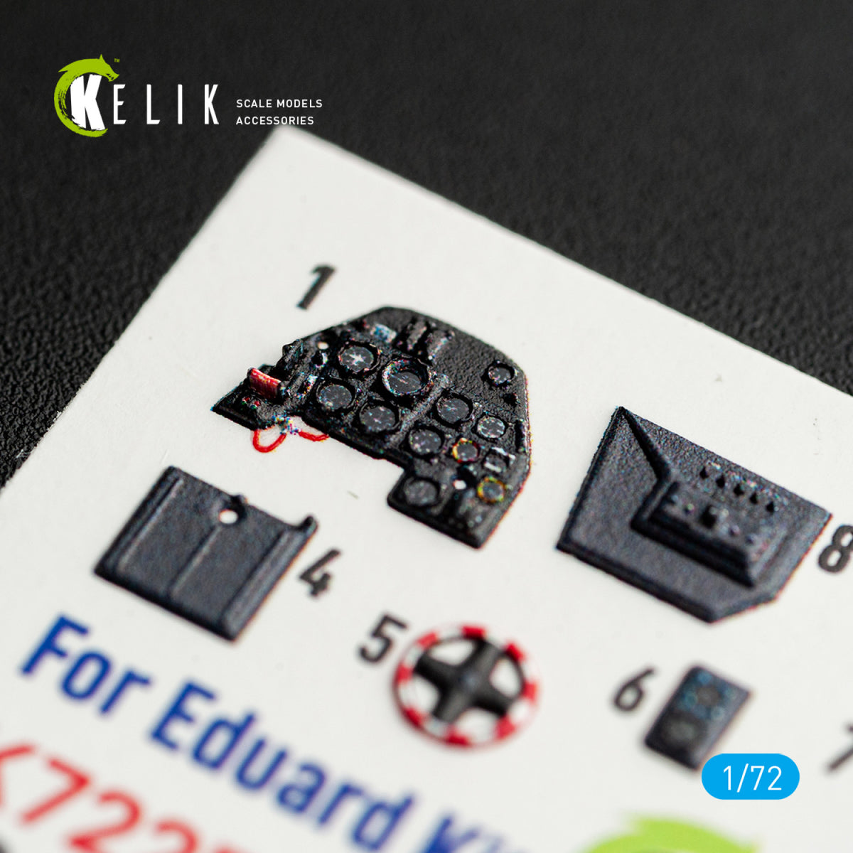 KELIK K72250 Avia S-199 - Interior 3D Decals (for Eduard Kits) 1/72 – immagine 4