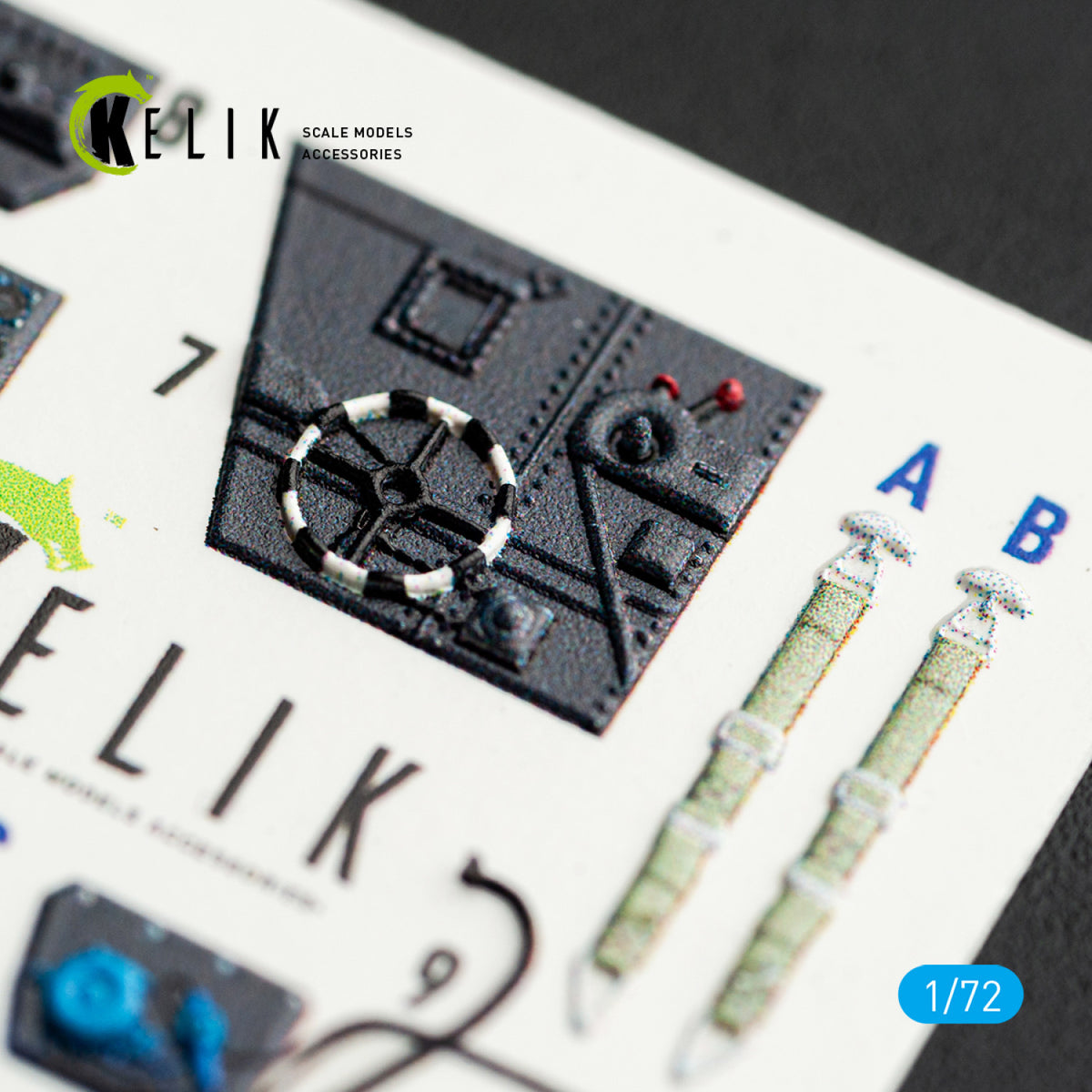 KELIK K72250 Avia S-199 - Interior 3D Decals (for Eduard Kits) 1/72 – immagine 5