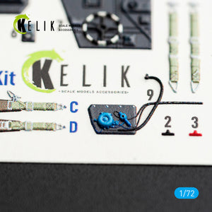 KELIK K72250 Avia S-199 - Interior 3D Decals (for Eduard Kits) 1/72 – immagine 6