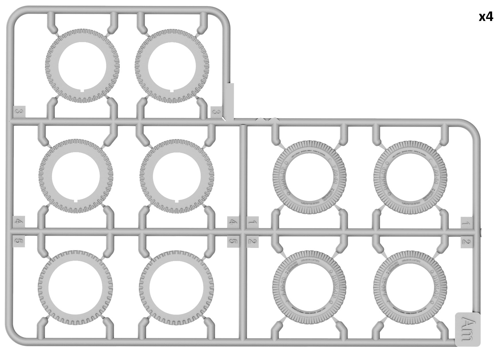 MiniArt 36075 German Checkpoint. 3t Cargo Truck 3,6-36S &amp;amp; Kfz.1 Type 170VK w/ Feldgendarmerie. Big Set 1/35 – immagine 24