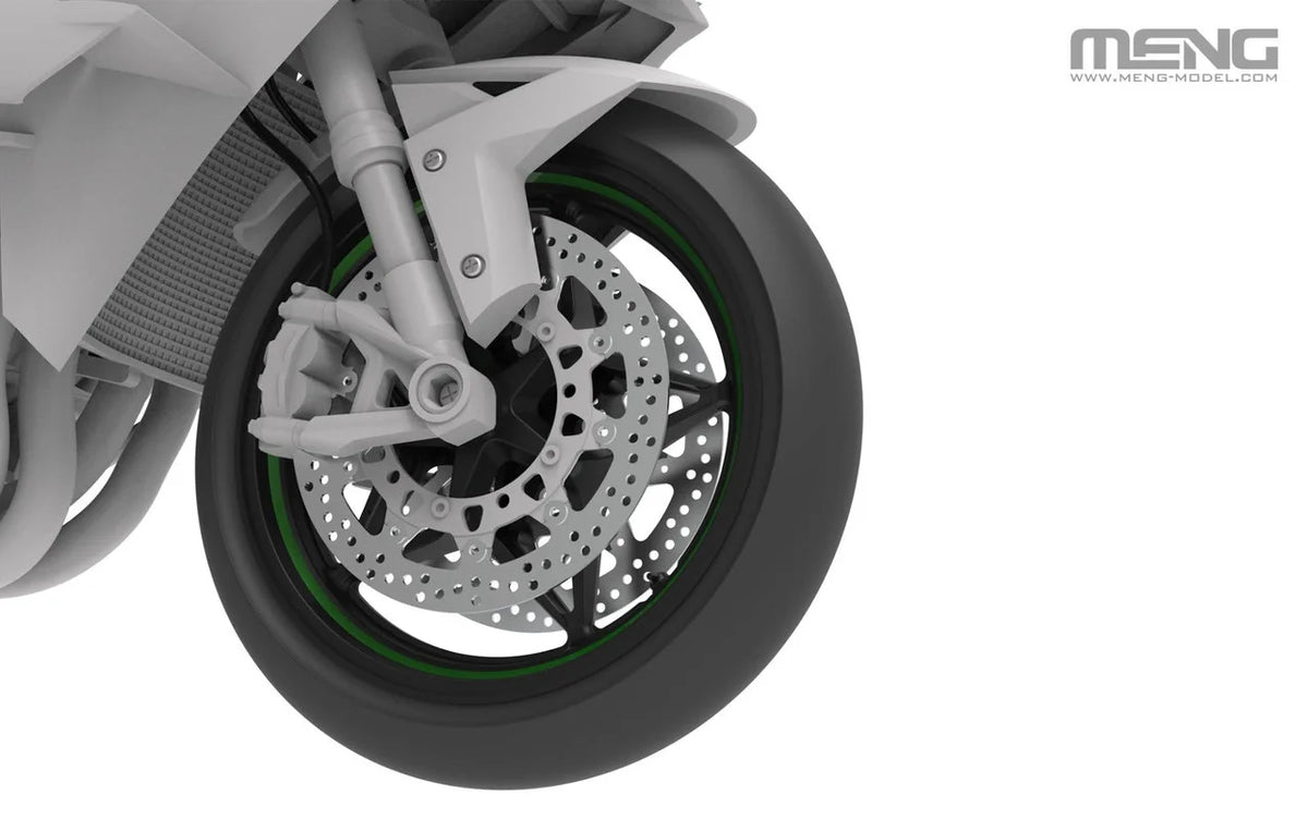 Meng Model MT011 Kawasaki Ninja H2R (2018) 1/9 – Bild 4