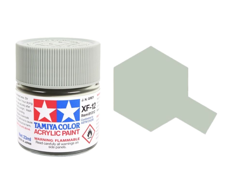 Tamiya 81312 Acryl XF-12 J.N. Grey 23ml