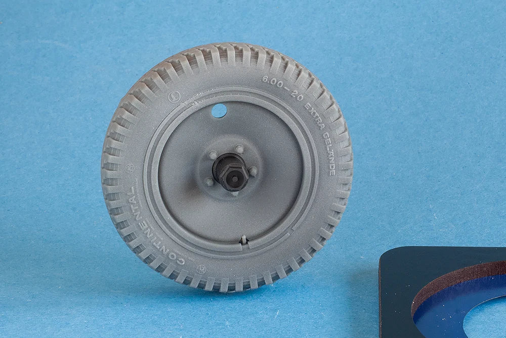 Quick Wheel QWX-16011 Sd.Kfz. 250 Uncommon Off-Road 2 Front Wheels (for Das Werk Kits) 1/16 – image 2