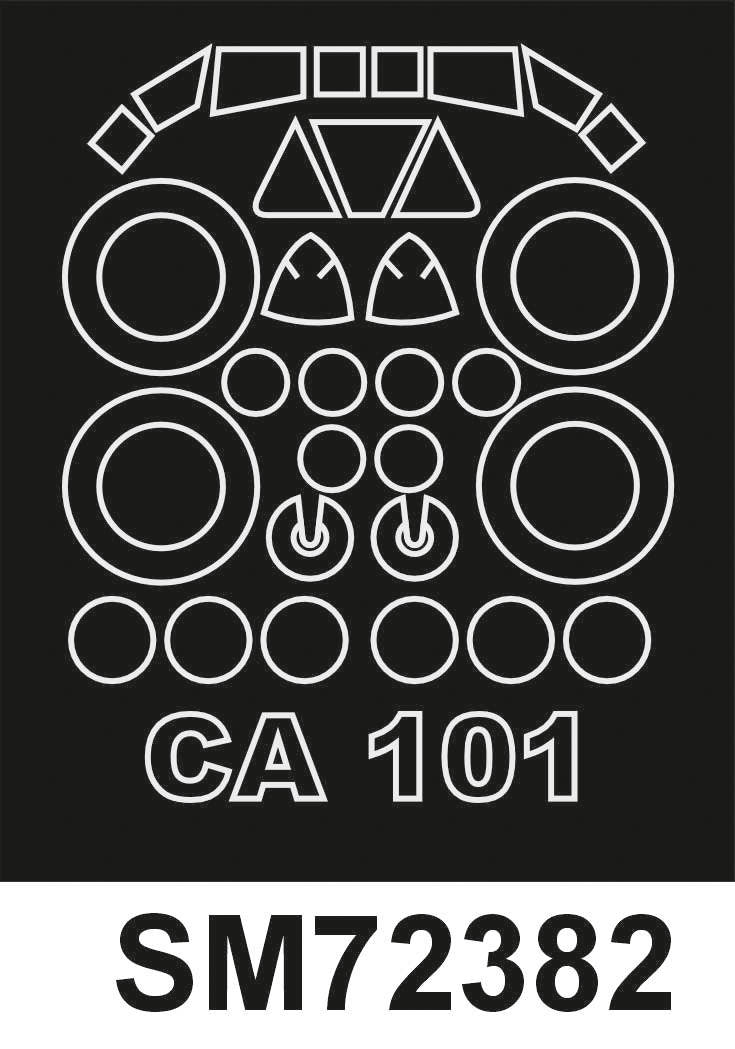 Montex SM72382 Ca 101 FLY Mini Mask for painting 1/72