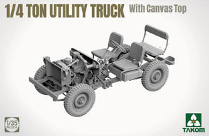 Takom 2214 1/4 Ton Utility Truck with Canvas Top 1/35 – zdjęcie 6