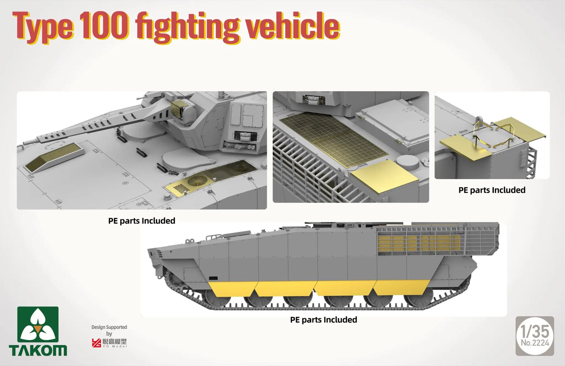 Takom 2224 Type 100 Fighting Vehicle 1/35 – zdjęcie 4