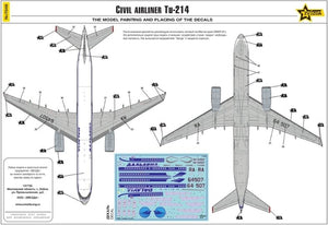 Zvezda 7049 Tu-214 1/144 – Bild 11