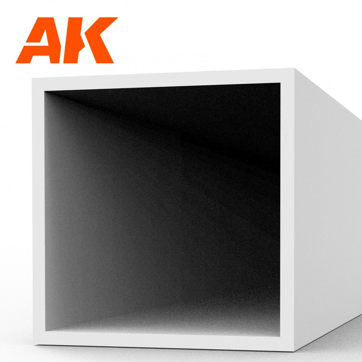 AK Interactive AK6550 SQUARE HOLLOW TUBE 6.00 X 350MM – STYRENE SQUARE HOLLOW TUBE – (2 UNITS) – zdjęcie 3